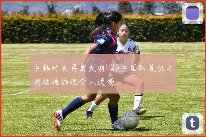 中韩对决再度失利U23中国队复仇之战被迫推迟令人遗憾
